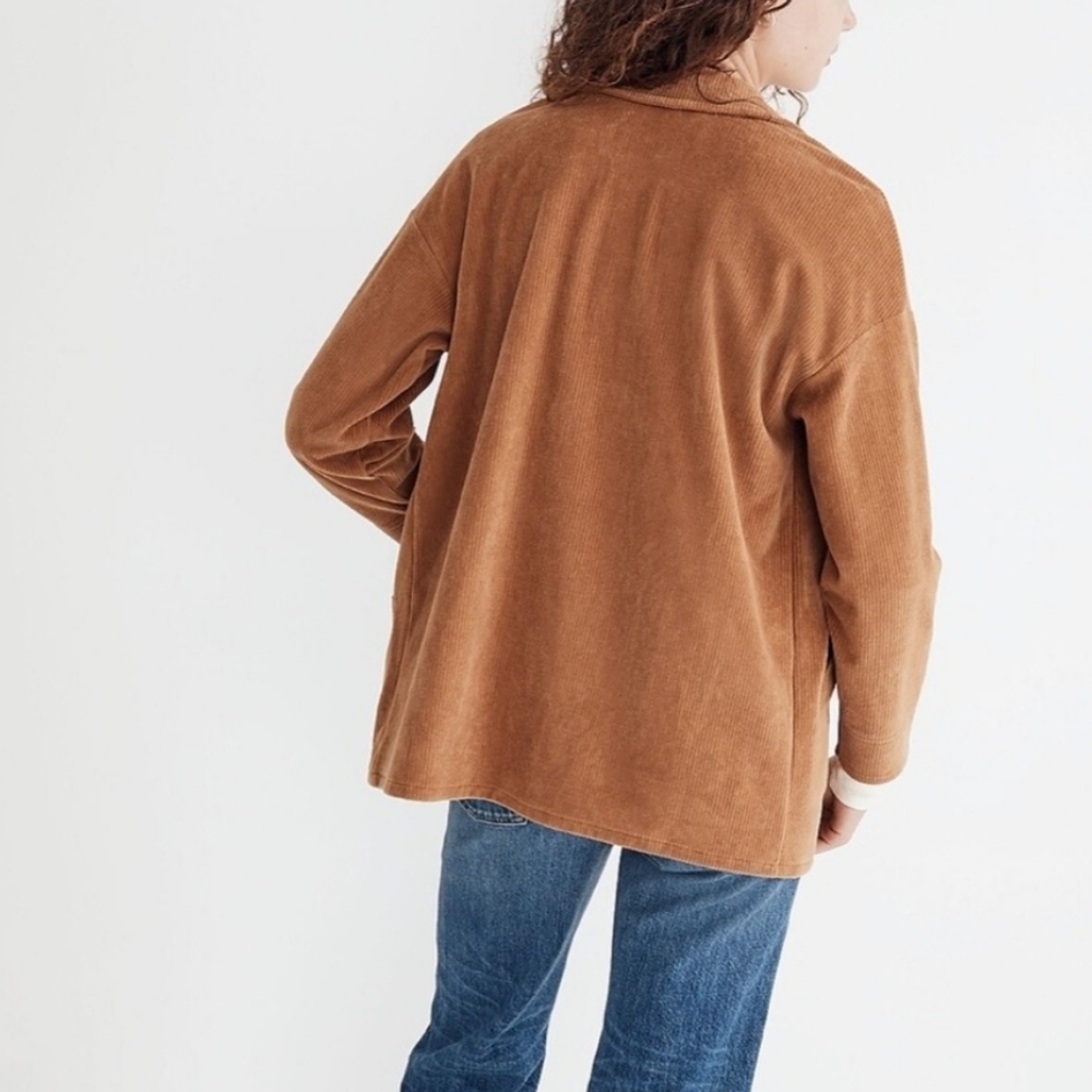 MADEWELL Redford Corduroy Knit Blazer - Picture 3 of 9